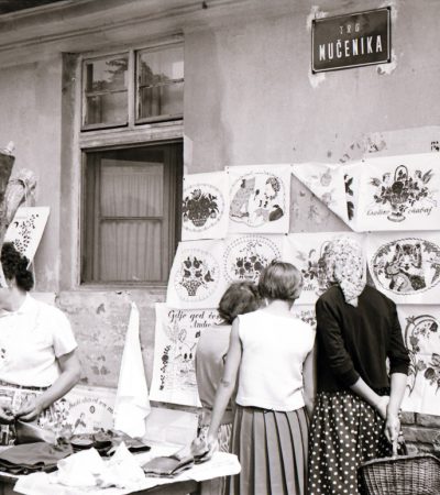 Pijaca u Pančevu, septembar 1962. godine