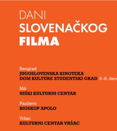 Dani slovenačkog filma od 14. do 18. decembra u Pančevu