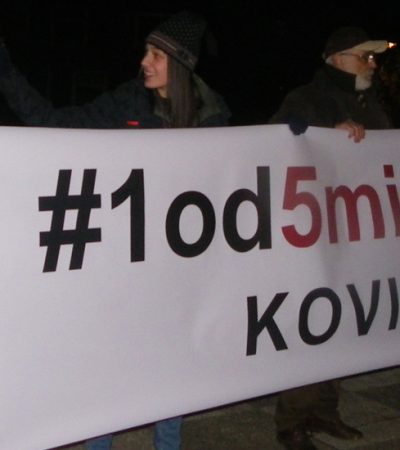 Poruka protesta u Kovinu: Nismo na prodaju!