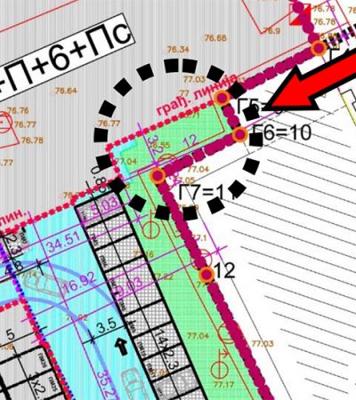 Primedbe na horizontalnu i vertikalnu regulaciju planiranih objekata u Ulici braće Jovanović 34-36