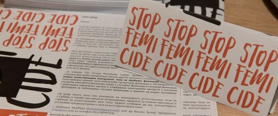 FemPlatz pokrenuo inicijativu za uspostavljanje tela za praćenje femicida