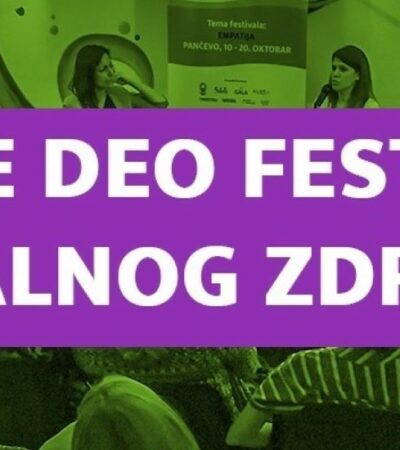 Poziv za učešće na Festivalu mentalnog zdravlja Pančevo 2025.