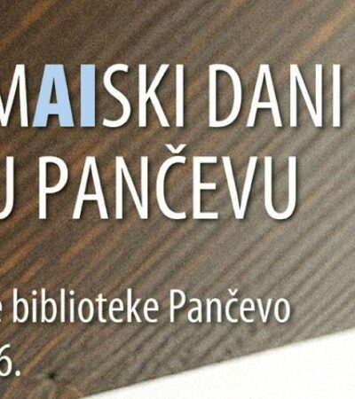 MAIski dani knjige u Pančevu