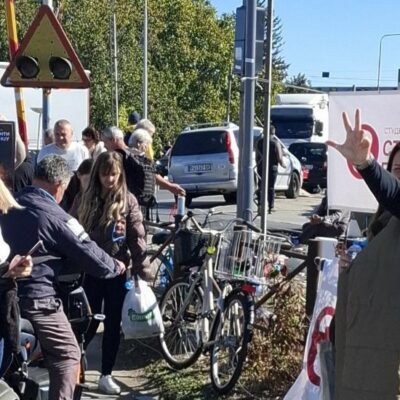 Kampanja u Pančevu i okolini: Naprednjaci tihuju, studenti hajpuju